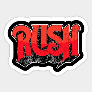 Rush Rock Band Sticker